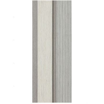 Декоративная панель My step (Май Стэп) Wall panels Серо-бежевый с серыми вставками 2900х120х12 мм, MSP108