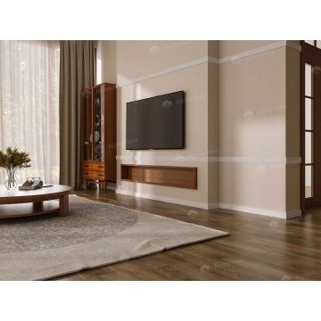 Плинтус (профиль универсальный) Alpine Floor (Альпин Флор) Tanle Анжи Белый 2000х60х15 мм, TL016009