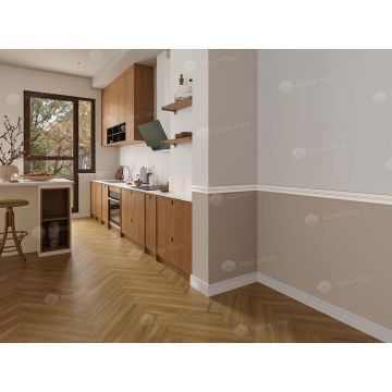 Молдинг Alpine Floor (Альпин Флор) Tanle Тоннер Белый 2000х60х21 мм, TL016006