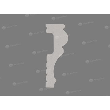 Молдинг Alpine Floor (Альпин Флор) Tanle Тоннер Белый 2000х60х21 мм, TL016006