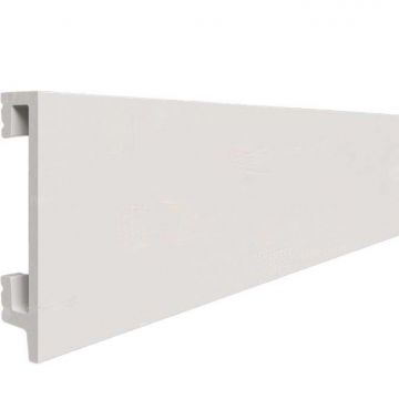 Плинтус напольный Alpine Floor (Альпин Флор) Tanle Генар Белый 2000х80х16 мм, TL018046