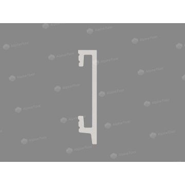 Плинтус напольный Alpine Floor (Альпин Флор) Tanle Генар Белый 2000х80х16 мм, TL018046