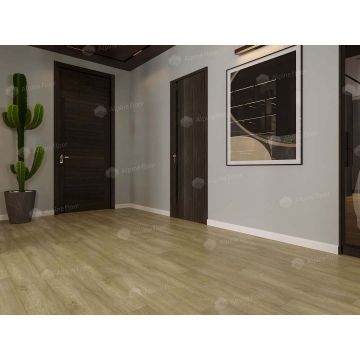 Плинтус напольный Alpine Floor (Альпин Флор) Tanle Валон Белый 2000х80х16.5 мм, TL018047