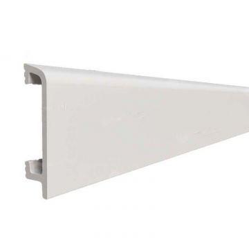 Плинтус напольный Alpine Floor (Альпин Флор) Tanle Коллин Белый 2000х90х20 мм, TL019045