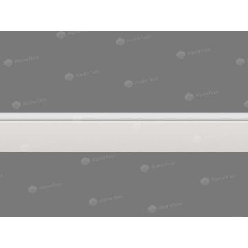 Плинтус напольный Alpine Floor (Альпин Флор) Tanle Эрсе Белый 2000х80х12 мм, TL018001
