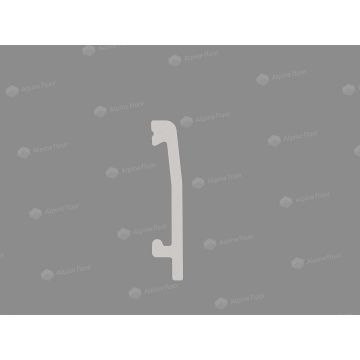 Плинтус напольный Alpine Floor (Альпин Флор) Tanle Виро Белый 2000х70х14 мм, TL017003