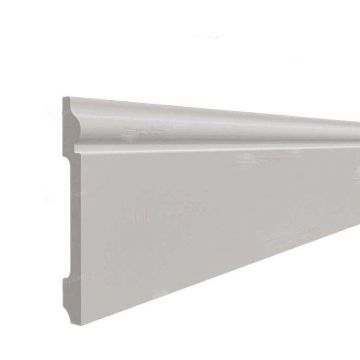 Плинтус напольный Alpine Floor (Альпин Флор) Tanle Армансон Белый 2000х120х14 мм, TL011204