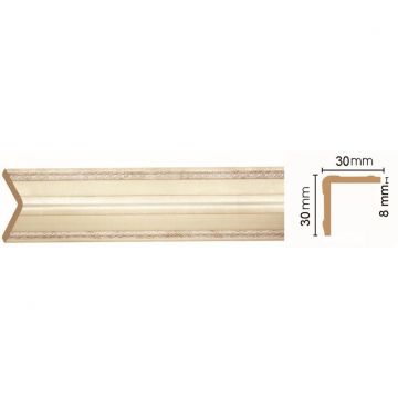 Угол Decomaster (Декомастер) 30х30х2400 мм 116-937