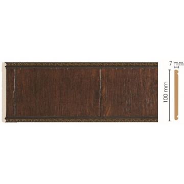 Декоративная панель Decomaster (Декомастер) 100х7х2400 мм C10-2