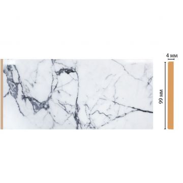 Декоративная панель Decomaster (Декомастер) 99х4х2400 мм U10-716