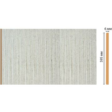 Декоративная панель Decomaster (Декомастер) 595х4х2400 мм G60-20