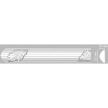 Молдинг с рисунком Decomaster (Декомастер) 51х24х2400 мм 98020