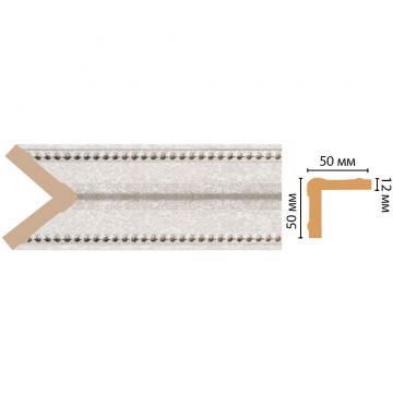 Угол Decomaster (Декомастер) 50х50х2400 мм 142-19D