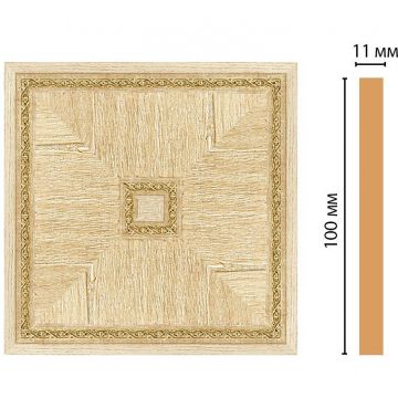 Вставка цветная Decomaster (Декомастер) 100х100х11 мм 156-2-5