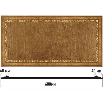 Декоративное панно Decomaster (Декомастер) 600х300х18 мм D3060-4