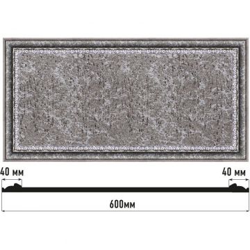 Декоративное панно Decomaster (Декомастер) 600х300х18 мм D3060-44