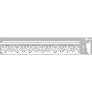 Молдинг с рисунком Decomaster (Декомастер) 71х18х2400 мм 98704