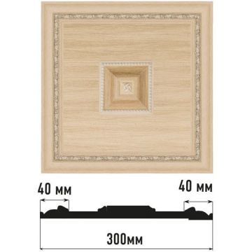 Декоративное панно Decomaster (Декомастер) 300х300х32 мм D31-11