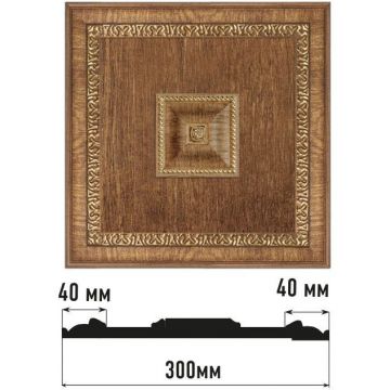 Декоративное панно Decomaster (Декомастер) 300х300х32 мм D31-3