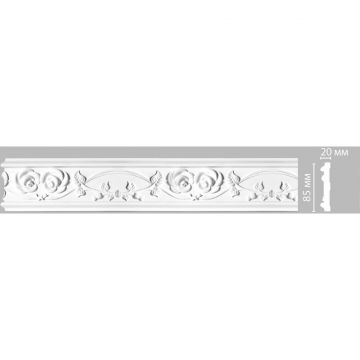 Молдинг с рисунком Decomaster (Декомастер) 20х84х2400 мм DT-9861