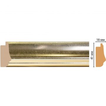 Багет Decomaster (Декомастер) 41х18х2900 мм 477-1143 ДМ