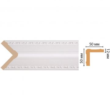 Угол Decomaster (Декомастер) 50х50х2400 мм 142-115 ДМ