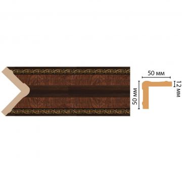 Угол Decomaster (Декомастер) 50х50х2400 мм 142-2 ДМ