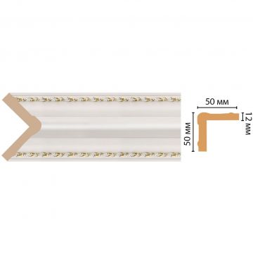 Угол Decomaster (Декомастер) 50х50х2400 мм 142-54 ДМ