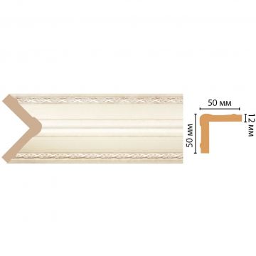 Угол Decomaster (Декомастер) 50х50х2400 мм 142-937 ДМ