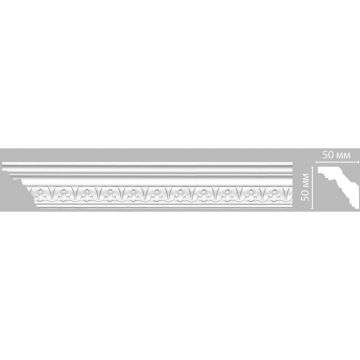 Плинтус потолочный с рисунком Decomaster (Декомастер) 50х50х1200 мм DT-9811