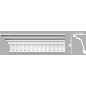 Плинтус потолочный с рисунком Decomaster (Декомастер) 140х85х2400 мм 95093