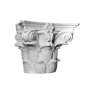 Капитель Evroplast (Европласт) 397х313х198 мм, Пенополиуретан, 4.15.301