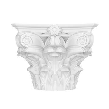 Капитель Evroplast (Европласт) 644х514х327 мм, Пенополиуретан, 4.15.302