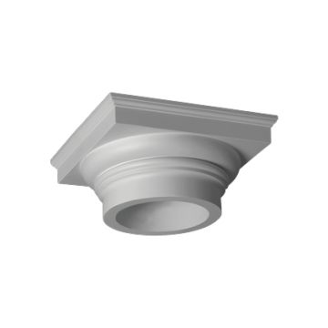 Капитель Evroplast (Европласт) 274х127х274 мм, Пенополиуретан, 4.41.101