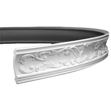 Карниз гибкий Evroplast (Европласт) 2000х85х90 мм, Пенополиуретан, 1.50.125