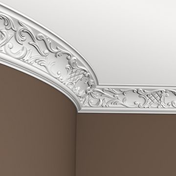 Карниз гибкий Evroplast (Европласт) 2000х85х90 мм, Пенополиуретан, 1.50.125