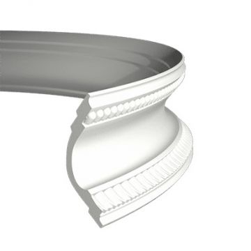 Карниз гибкий Evroplast (Европласт) 2000х126х126 мм, Пенополиуретан, 1.50.164 Карниз гибкий Evroplast (Европласт) 2000х126х126 мм, Пенополиуретан, 1.50.164