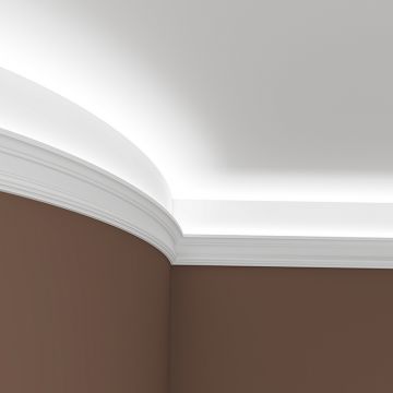 Карниз гибкий Evroplast (Европласт) 2000х56х119 мм, Пенополиуретан, 1.50.177