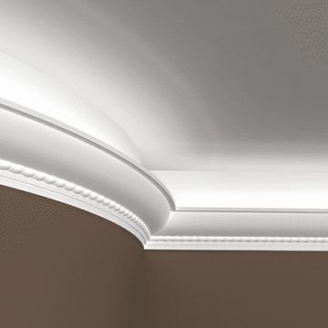 Карниз гибкий Evroplast (Европласт) 2000х71х71 мм, Пенополиуретан, 1.50.208