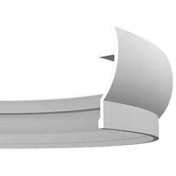 Карниз гибкий Evroplast (Европласт) 2000х73х280 мм, Пенополиуретан, 1.50.227