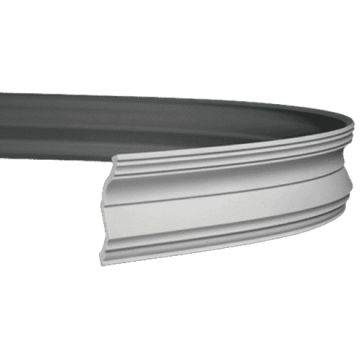 Карниз гибкий Evroplast (Европласт) 2000х93х130 мм, Пенополиуретан, 1.50.254