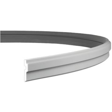 Карниз гибкий Evroplast (Европласт) 2000х75х21 мм, Пенополиуретан, 1.50.266