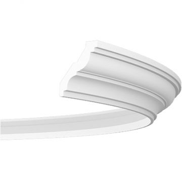 Карниз гибкий Evroplast (Европласт) 2000х54х59 мм, Пенополиуретан, 1.50.288