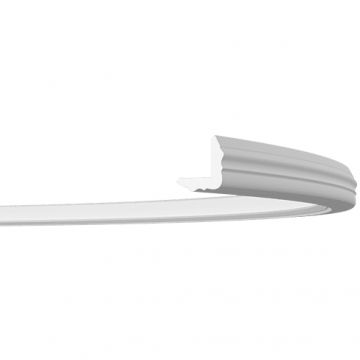 Карниз гибкий Evroplast (Европласт) 2000х30х30 мм, Пенополиуретан, 1.50.295