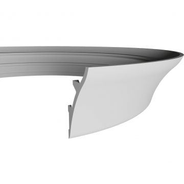 Карниз гибкий Evroplast (Европласт) 2000х120х199 мм, Пенополиуретан, 1.50.624