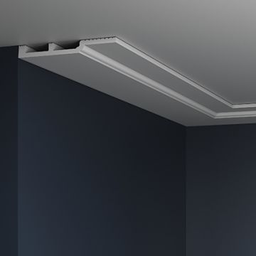 Карниз Evroplast (Европласт) 2000х220х25 мм, Перфом, 6.50.803