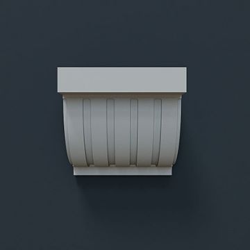 Кронштейн Evroplast (Европласт) 127х100х120 мм, Пенополиуретан, 1.19.801