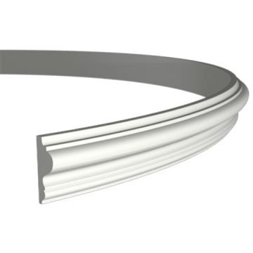 Молдинг гибкий Evroplast (Европласт) 2000х60х25 мм, Пенополиуретан, 1.51.302