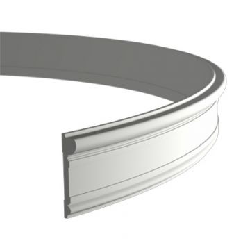 Молдинг гибкий Evroplast (Европласт) 2000х94х22 мм, Пенополиуретан, 1.51.345