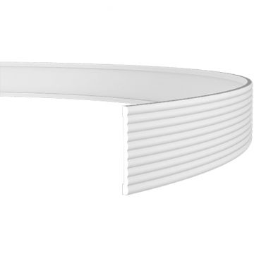 Молдинг гибкий Evroplast (Европласт) 2000х101х9 мм, Пенополиуретан, 1.51.374